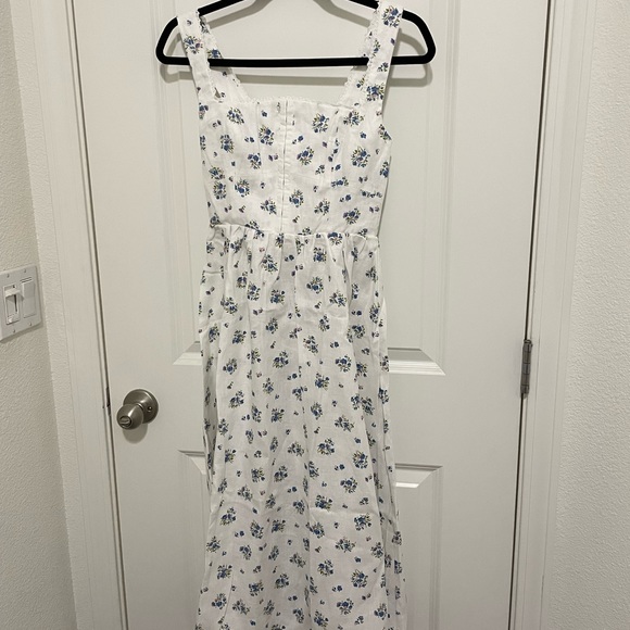 Reformation Tagliatelle floral linen midi Dress - Picture 4 of 6